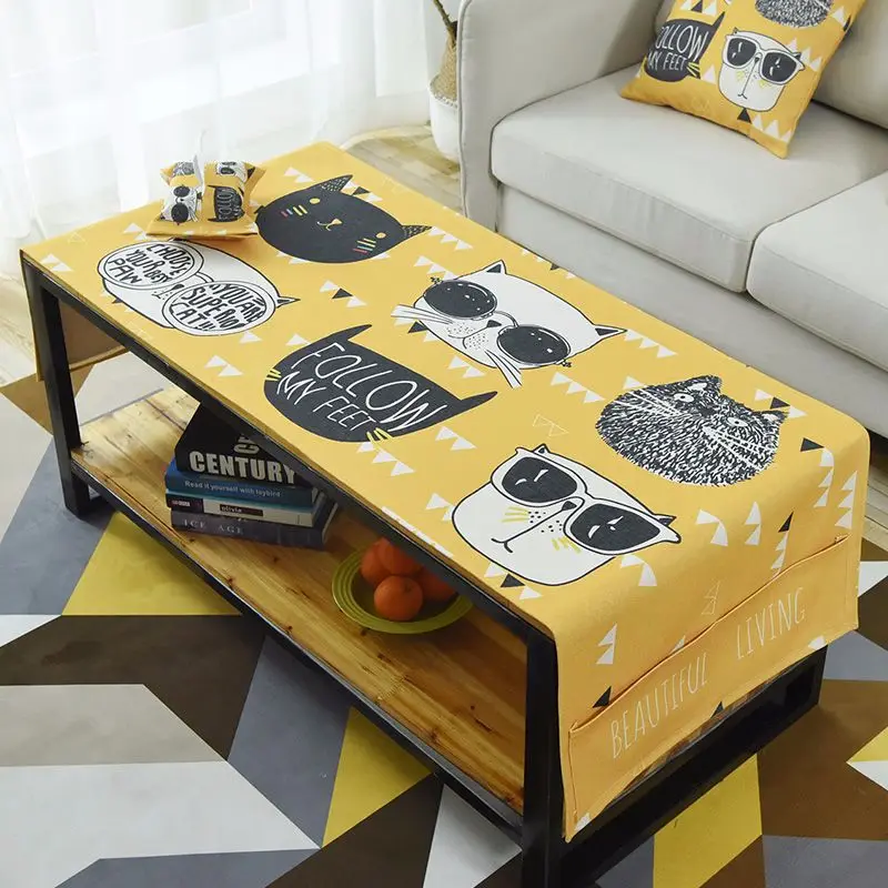 Us 24 0 25 Off Nordic Style Cotton Rectangular Tablecloths Multifunction Coffee Table Cover With Storage Bag Tv Cabinet Dining Mat In Us 24 0 25 Off Nordic Style Cotton Rectangular Tablecloths Multifunction Coffee Table Cover With Storage Bag Tv Cabinet Dining Mat In