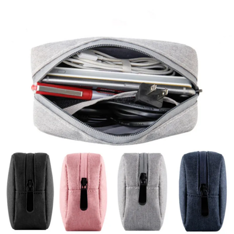 USB Gadget Bag Data Cable Earphone Electronics Accessories Organizer Digital Bag Travel Pouch