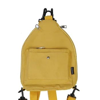 

Cool Style Backpack for Women Fashion Travel Canvas Backpacks for Men Girls Female Small Chest Bags Shoulder Sling Bags