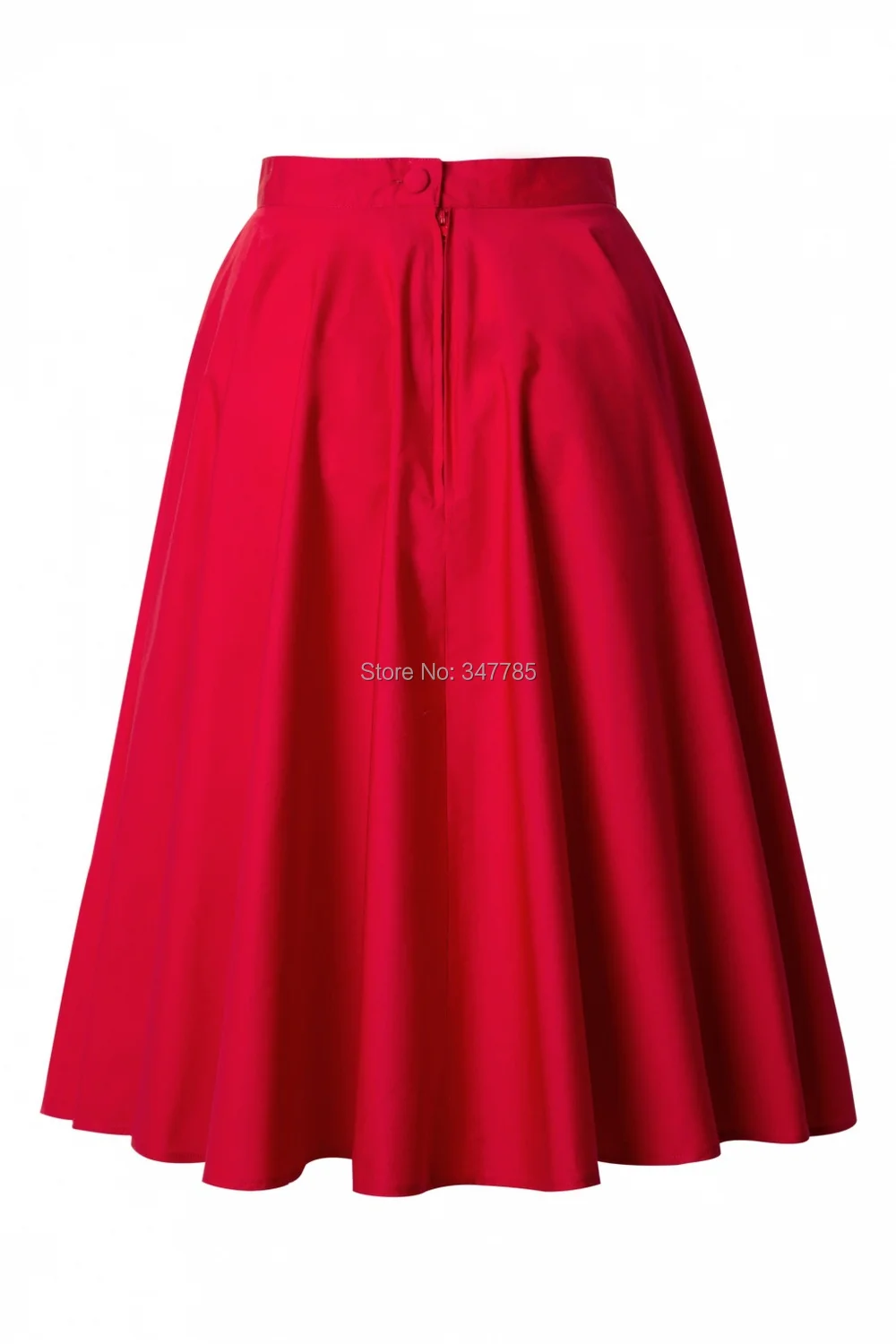 30-винтажные 50 s рокабилли поворотный круг миди прямая юбка черного и красного цвета Большие размеры jupe femme de marque pinup юбки faldas