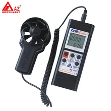 AZ-8901 ручной вентилятор расходомер воздуха