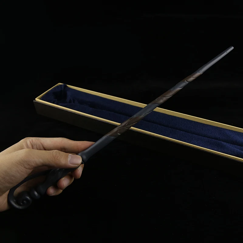 11.11 Genuine Harri Potter Flenr Delacour Metal Core By Hand Painted Magic Wand In Box Perfect Movie Theme Cos Props