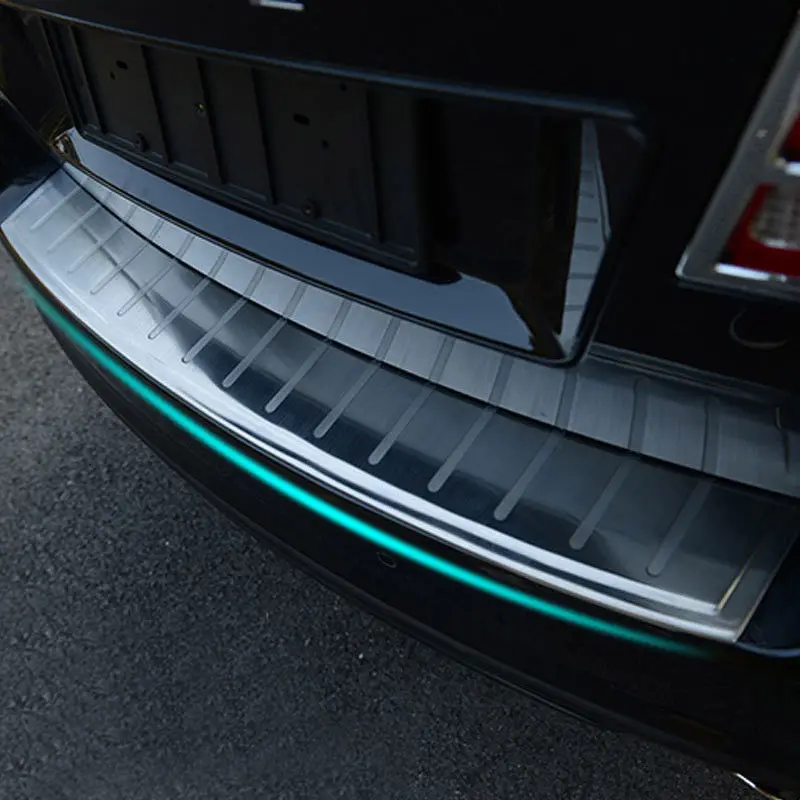 

For Dodge Journey 2009-2018 Rear Trunk Outer Bumper Protector Cover Trim Trunk Door Sill Plate Stainless Steel