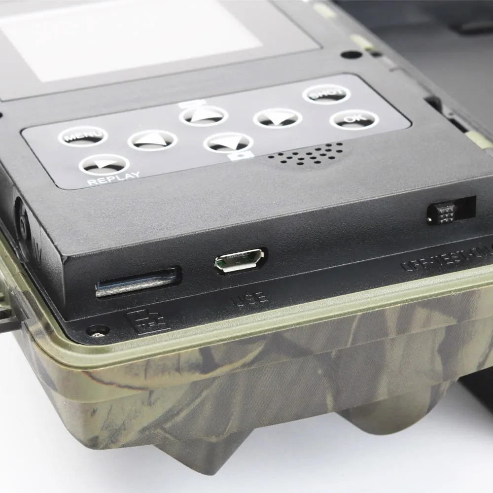 Photo-Traps Wild Camera Chasse Hunting Camera MMS GSM SMS HD 1080P Night Vision Scout guard Wildlife Camera monitor tiger (14)