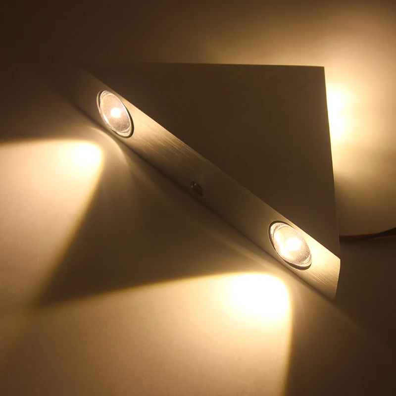 9 Вт простой геометрический Стиль LED Бра Современный треугольник Крытый