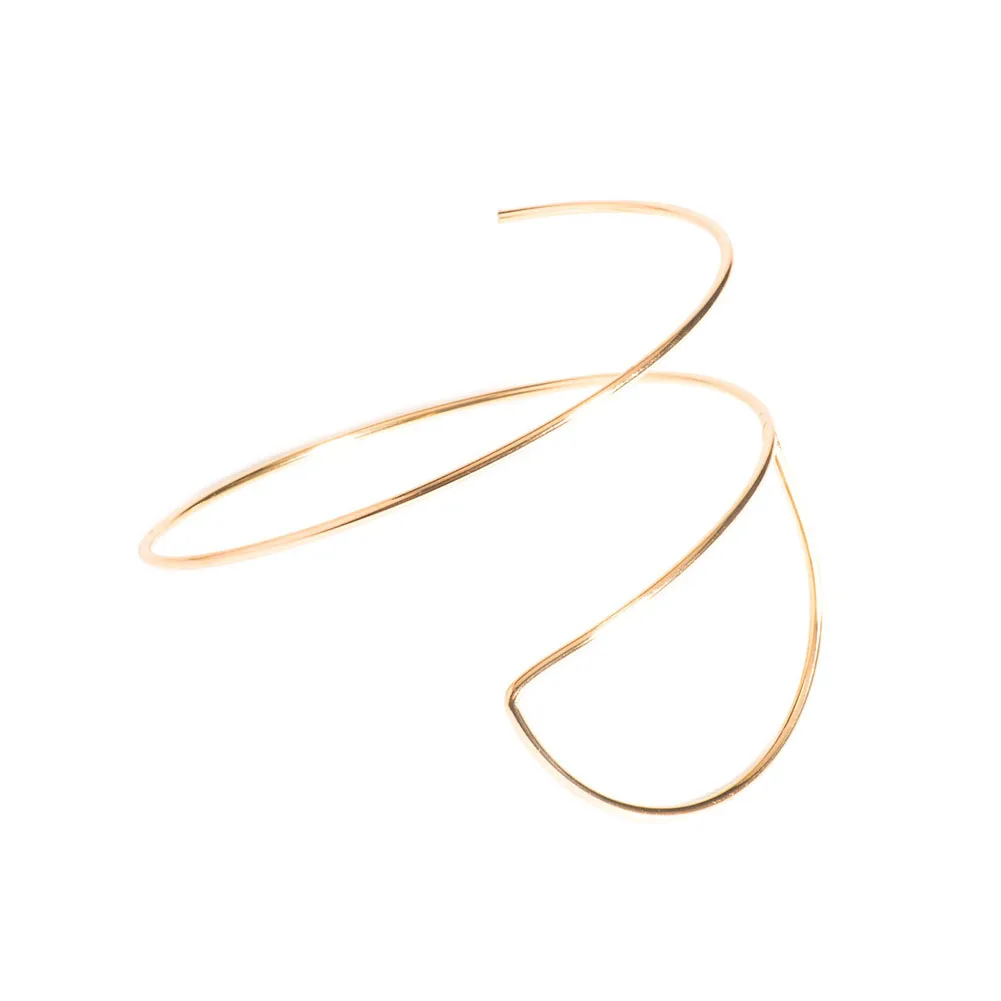 

Bohemian Style Armlet Upper Arm Open Charm D Shape Bangles Cuff Bracelets For Women Jewelry Gifts 2017