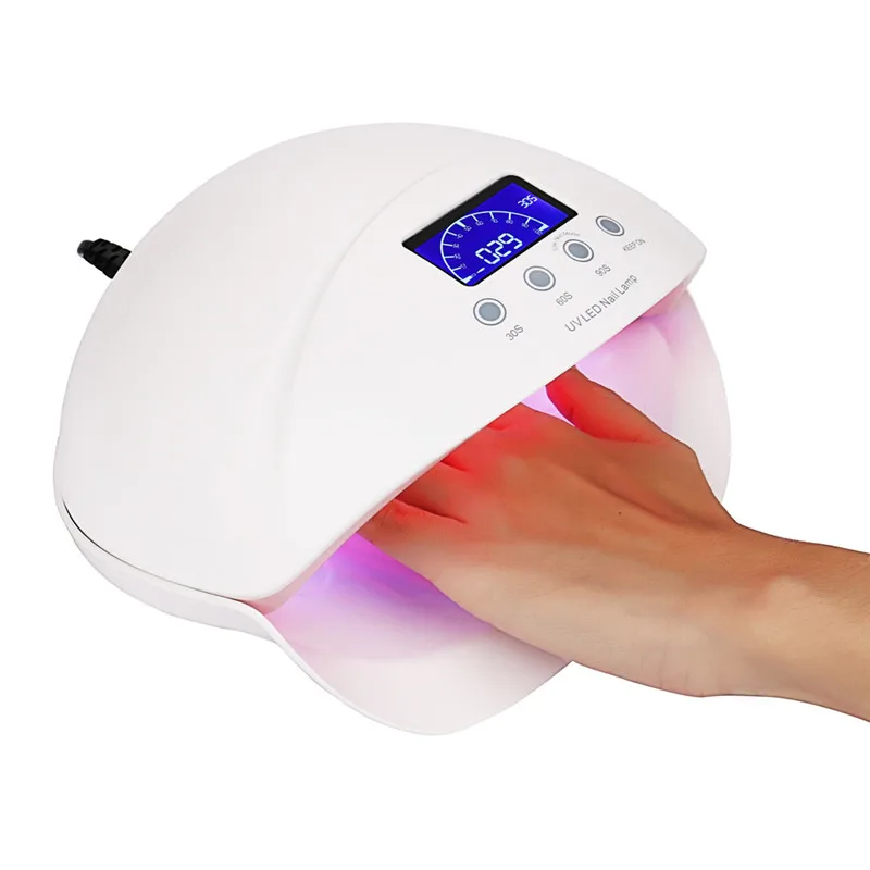 

Nail Lamp Nail Dryer With Bottom Timer Professional 50W LCD Display Dual UV LED hot fashiuon drop shipping pp33