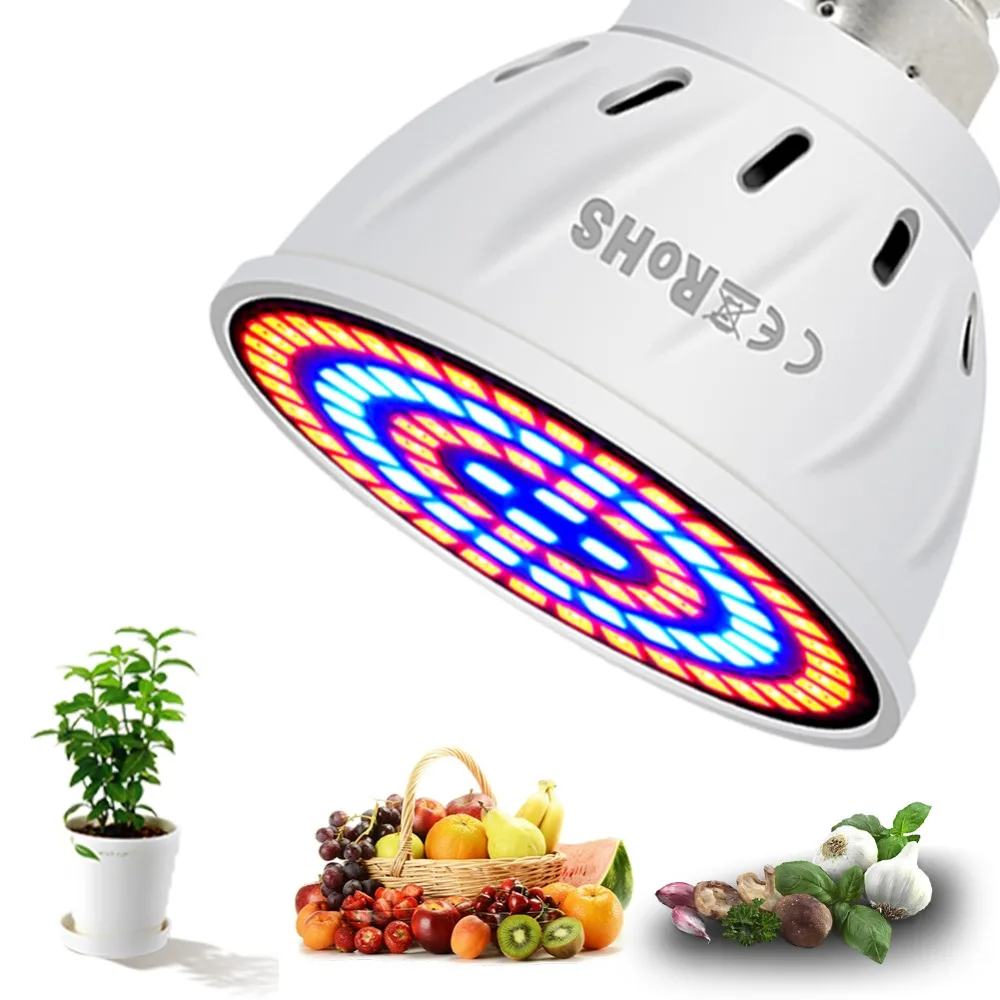 

LED Bulb Grow Light Phytolamp Red Blue Plants Full Spectrum Tent Box Greenhouse Hydroponic Seedling Flower Vegetables Succulent