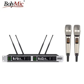 

Bolymic wireless microphone handheld DJ professional uhf wireless karaoke microphone