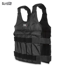 Утяжеленный жилет SUTENG с максимальной нагрузкой 20 кг/50 кг прочный