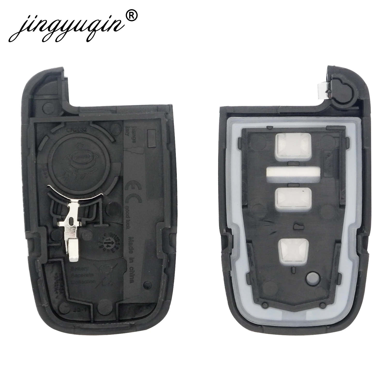 Чехол для смарт ключей jinyuqin 2/3/4 кнопки Hyundai IX35 Sonata 8 Elantra Kia K2 K5 Sportage Forte сменный