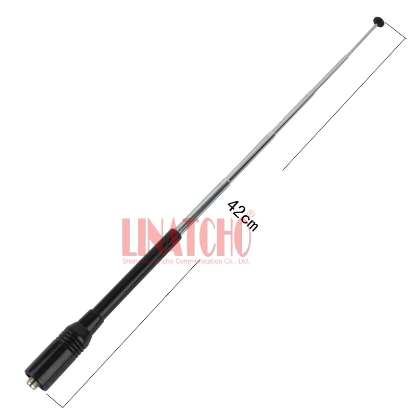 773 телескопическая Двухдиапазонная рация UHF VHF антенна baofeng BF UV5R QUANSHENG 'd xun