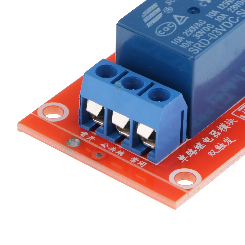 10 Piece 3V 1 Channel Relay Board Module Optocoupler LED for    PIC ARM AVR