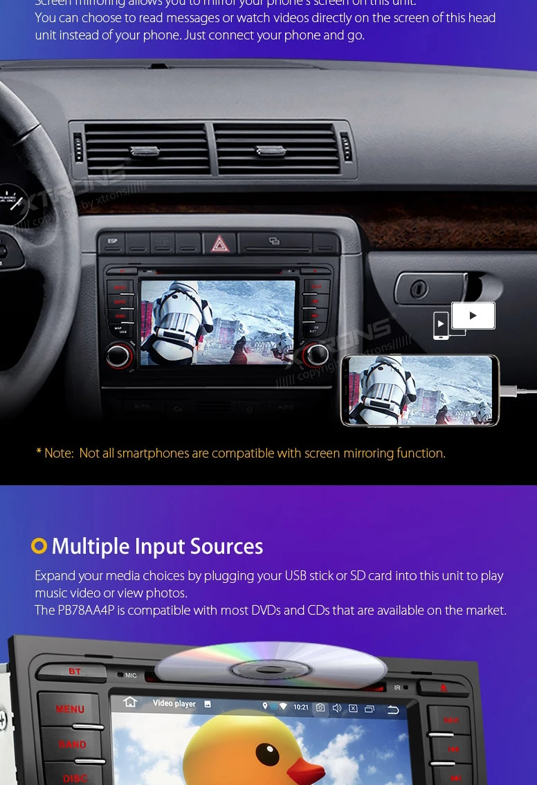 Top 7" Android 8.0 OS Car DVD Multimedia Radio for Audi A4 2000-2008 & S4 2003-2008 & RS4 2002-2008 with Multi-Window View Support 10 Top 7" Android 8.0 OS Car DVD Multimedia Radio for Audi A4 2000-2008 & S4 2003-2008 & RS4 2002-2008 with Multi-Window View Support 10