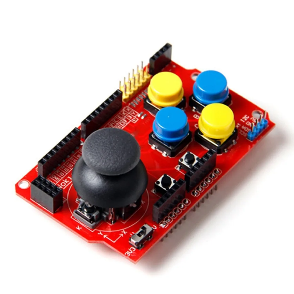

Oystick Shield Module Robotics Control for Arduino Free Shipping