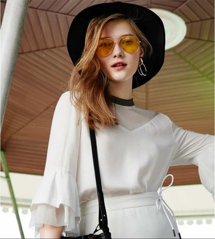 Car Night Vision Driving Glasses Anti-Glaring Yellow Lens UV400 Driver Safety Aviator Sunglasses Eye Wear Goggle For VW Audi Kia Car Night Vision Driving Glasses Anti-Glaring Yellow Lens UV400 Driver Safety Aviator Sunglasses Eye Wear Goggle For VW Audi Kia