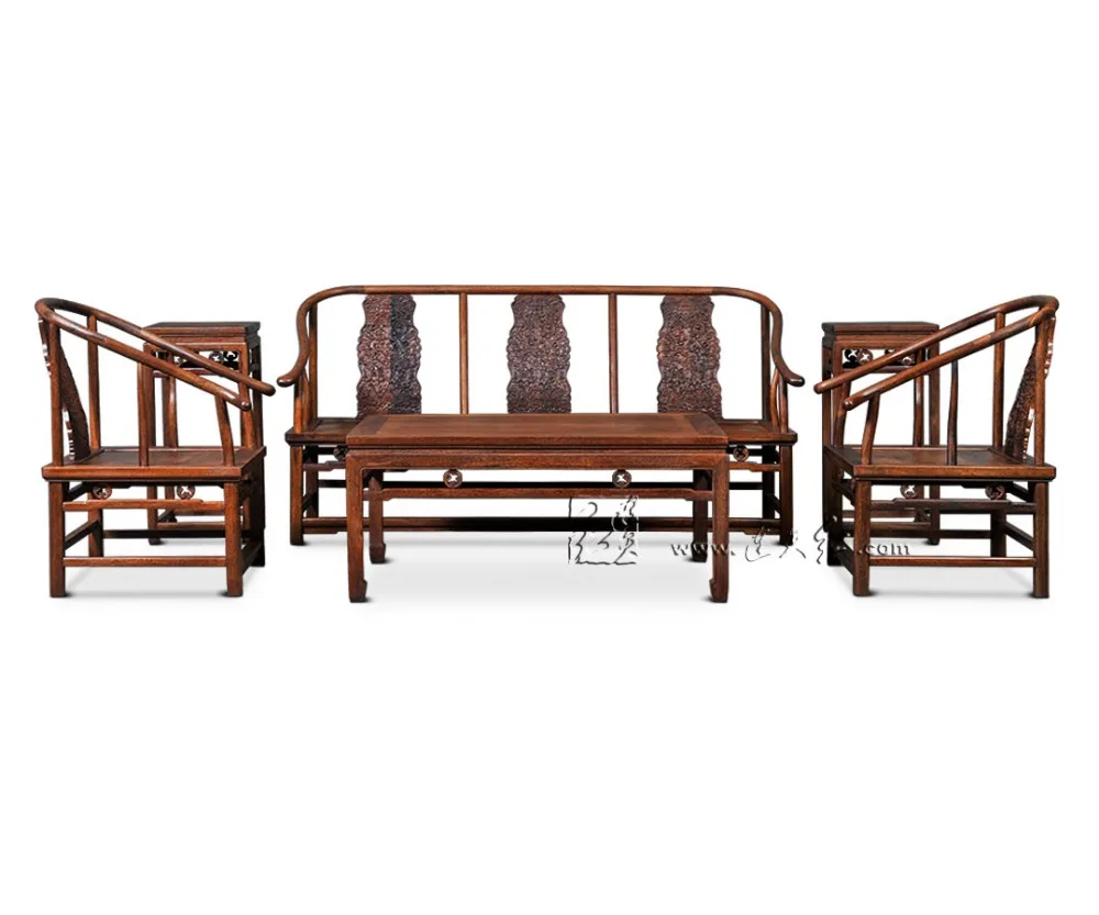 1+3 Seat 6 Pieces Triple Chair Set China Royal Rosewood Furniture Living Room Solid Wood Sofa Bed Suit Red Sandalwood Tea Tables 1+3 Seat 6 Pieces Triple Chair Set China Royal Rosewood Furniture Living Room Solid Wood Sofa Bed Suit Red Sandalwood Tea Tables