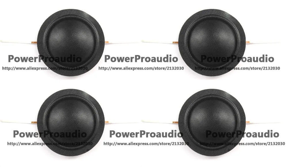 

4 pcs High quality 25.4mm 25.5mm (1") silk diaphragm Tweeters voice coil 8ohm