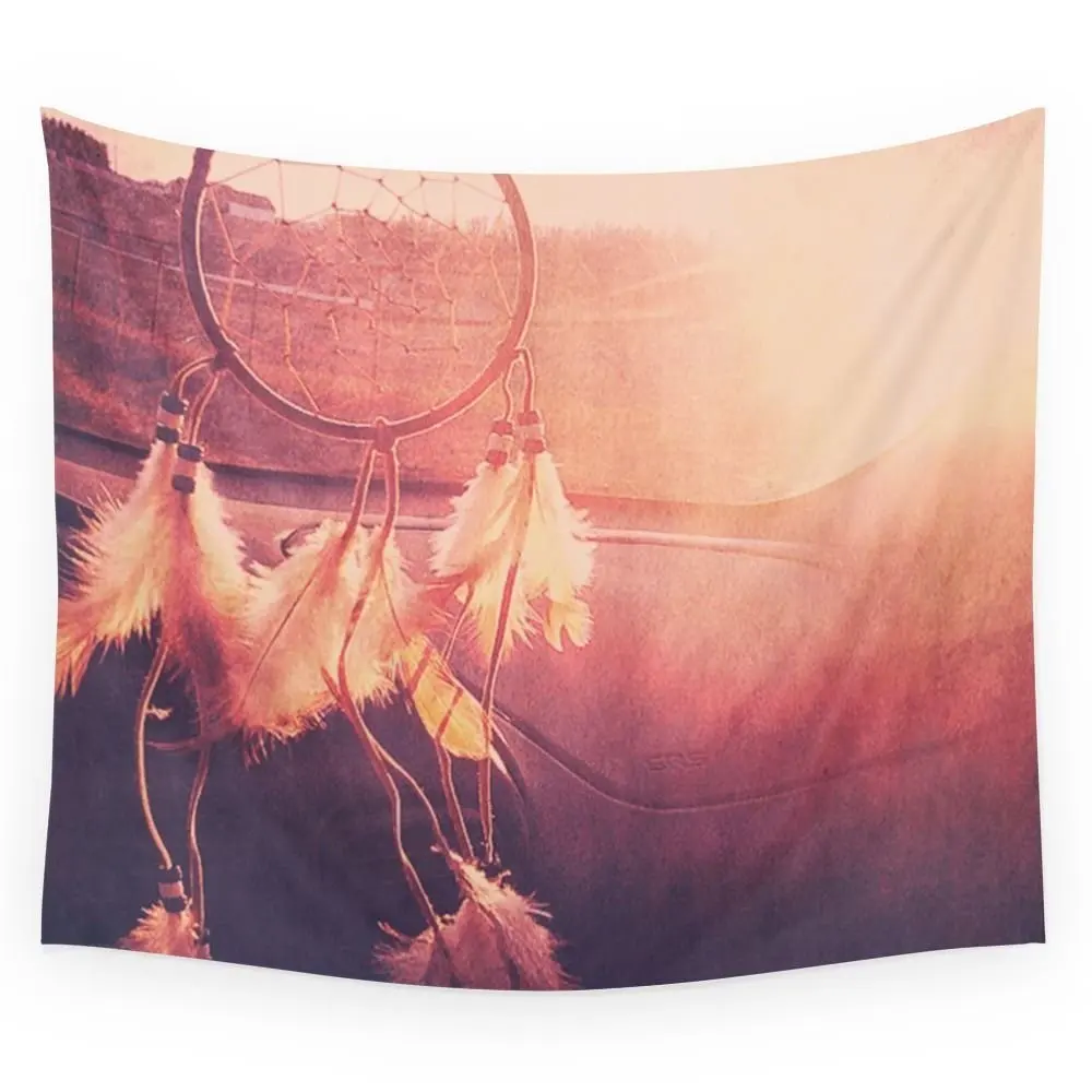 Dream Catcher Wall Tapestry Wall Hanging Throw Bohemian Door Curtain