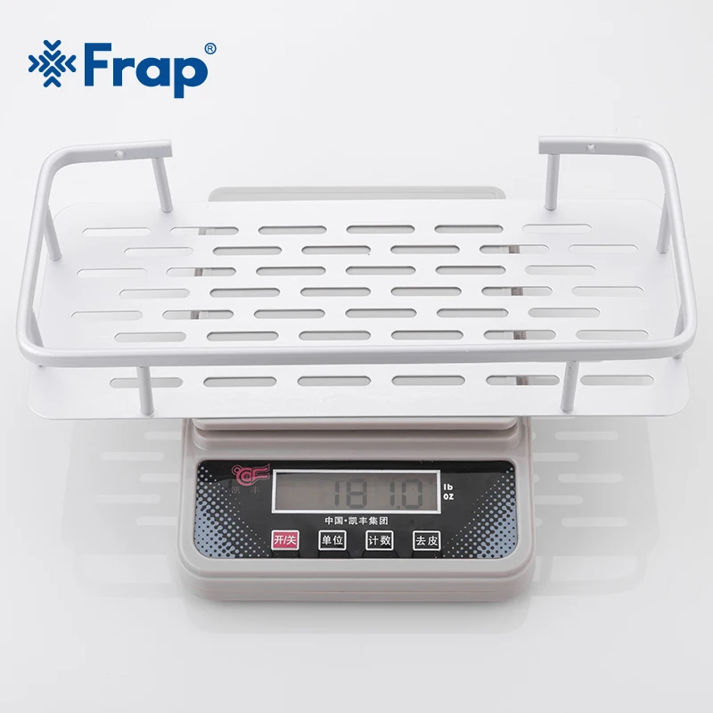 Frap Новое поступление настенная полка для ванной корзина держатель хранения