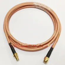 SMA женщин и мужчин радиочастотный коаксиальный кабель RG142 OD = 5 мм Кабельный разъем 50ohm M17/60 щит кабель DC-6G