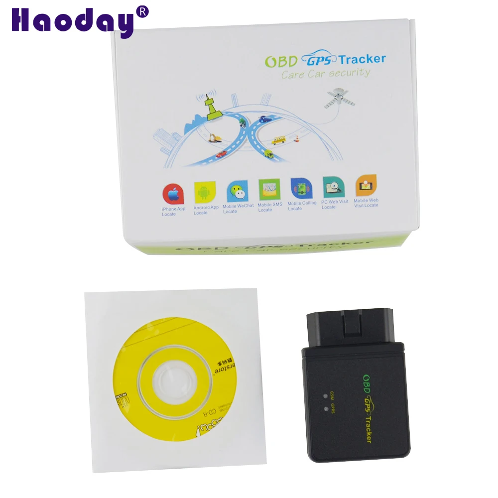 

OBD interface GPS Car Tracker Vehicle Locator CCTR-830C with Built-in 200mAh Backup Battery and Shock Senser