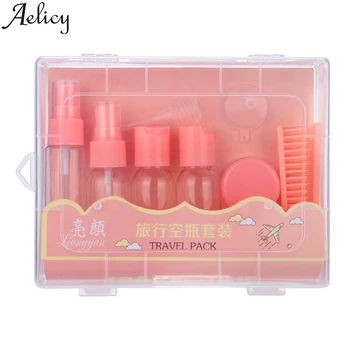

Aelicy Portable Travel sub-bottle Set Wash Bag Beautician Toilet Must Travel Cosmetic Bag For Make Up Luxury