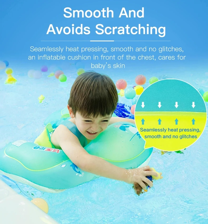 Твердые надувной матрас для бассейна плавательный круг для детей средства ухода за кожей Шеи младенческой подмышки плавающий для детей
