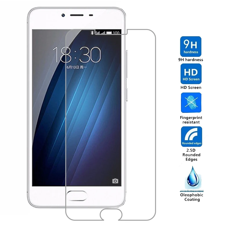 Для Meizu M3S мини-закаленное стекло для U10 U20 M1 Note M2mini M2 Note2 MX6 MX3 MX4 MX5 M3Note металлическая