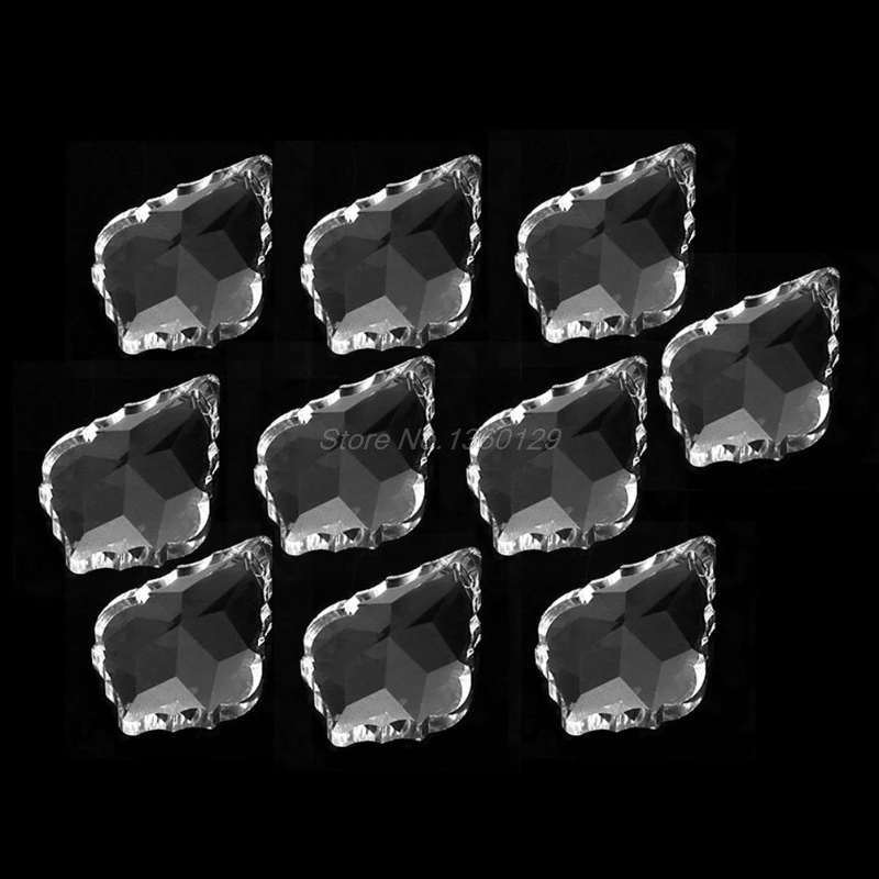 Clear Chandelier Glass Crystals Lamp Prisms Parts Hanging Drops Pendants 38mm Wholesale&DropShip