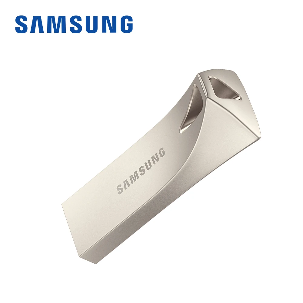 

Samsung USB 3.1 Flash Drive BAR Plus 32G 64G 128G 256GB Champagne Silver Transfer speeds up to 300MB/s