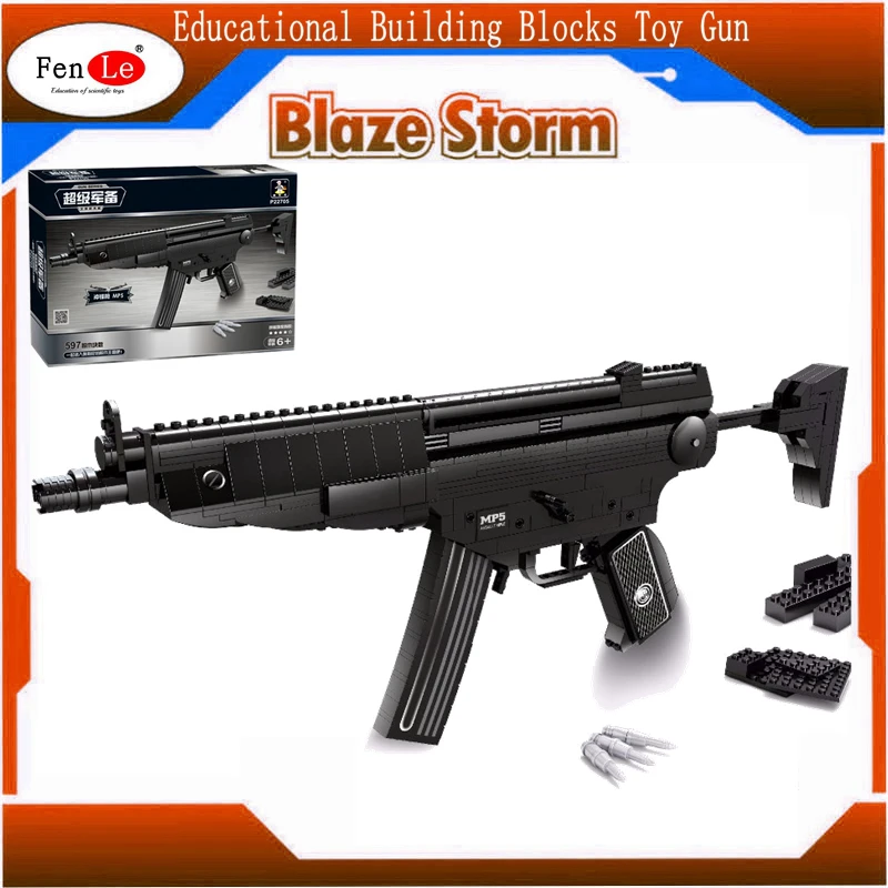 Ausini22705 Arms series the Heckler & Koch MP5 Submachine gun Модель строительных блоков классические
