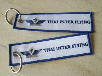 

Thai Inter Flying Chain Key FOB Embroidered Key Chain