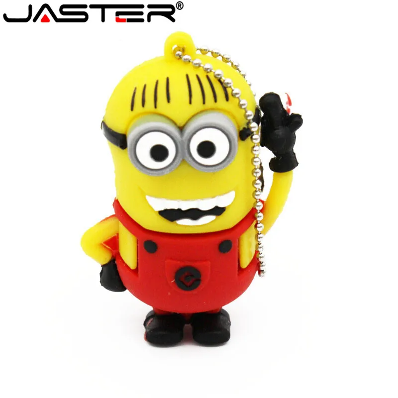 JASTER Миньоны usb флеш накопитель Милый Гадкий я 2 Флешка 0 4 ГБ 8 16 32 карта памяти