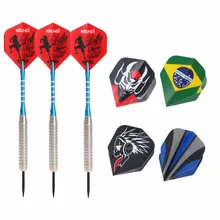 3 шт 22 грамма железный наконечник иглы Твердые дротики с алюминиевые дротики для Дартс стебля