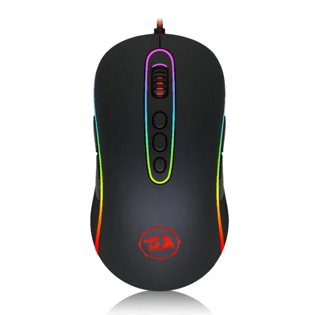 Cheap Redragon USB Gaming Mouse 10000DPI 10 buttons ergonomic design for desktop computer accessories programmable Mice gamer lol PC Cheap Redragon USB Gaming Mouse 10000DPI 10 buttons ergonomic design for desktop computer accessories programmable Mice gamer lol PC