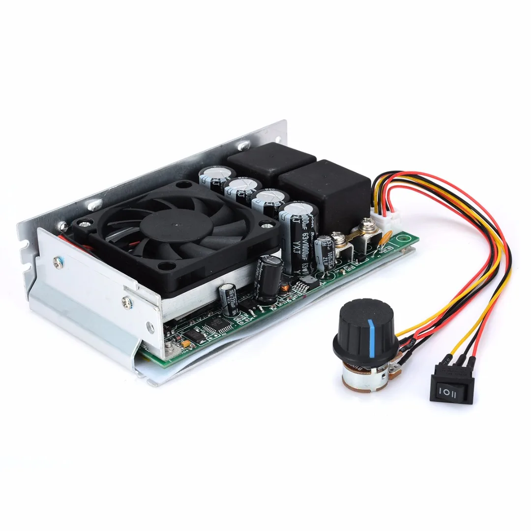 DC 10-50V Speed Controller 100A 3000W Programable Reversible PWM Control Motor Speed Controller