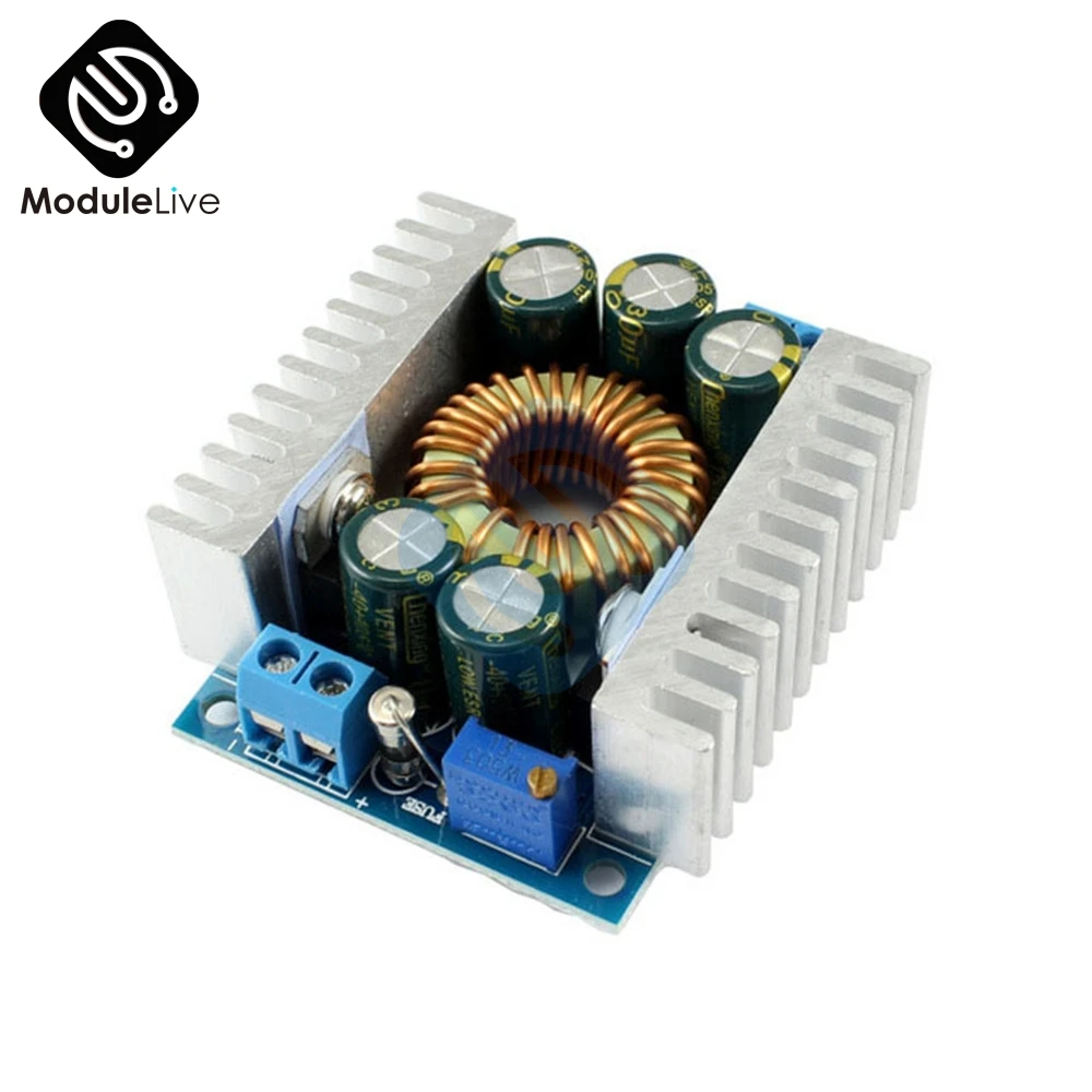 200W DC-DC Buck Converter 4V-40V to 1.2-36V 8A Adjustable Step Down Power Module