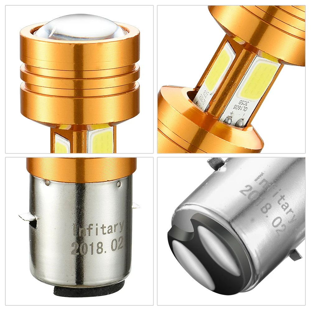 1 шт. светодиодсветильник лампа для мотоцикла лм H4 P15D BA20D|bulb h4|bulb ba20dbulb lamp |