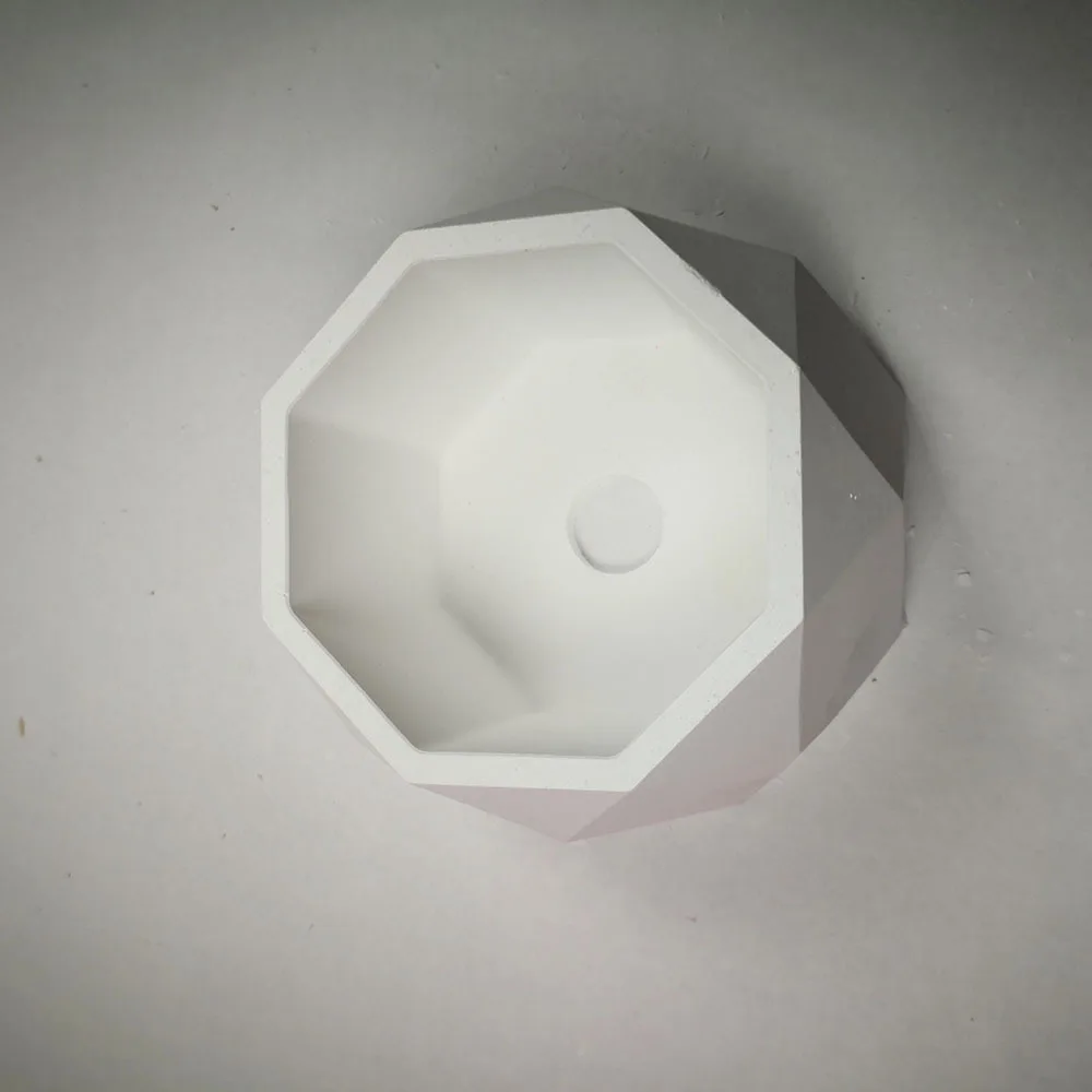 Bk2054 креативные геометрические многоугольные бетонные цветочные горшки мульти-мякоть силикагель плесень Подгонянная база