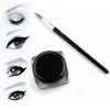 Pomada de Gel para ojos, delineador de ojos de larga duración con cepillo de maquillaje cosmético negro resistente al agua ► Foto 3/6