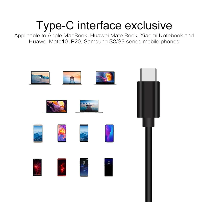 Высококачественный гнездовой адаптер Type C концентратор Usb 3 в 1 USB на HDMI USB3.0 с