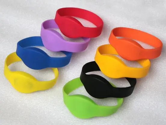 RFID EM4100/TK4100 браслет 125 K, ID силиконовый браслет | ID карта часов | RFID сауна клуб ручной карты, мин: 4 шт