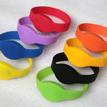 RFID EM4100/TK4100 браслет 125 K, ID силиконовый браслет | ID карта часов | RFID сауна клуб ручной карты, мин: 4 шт