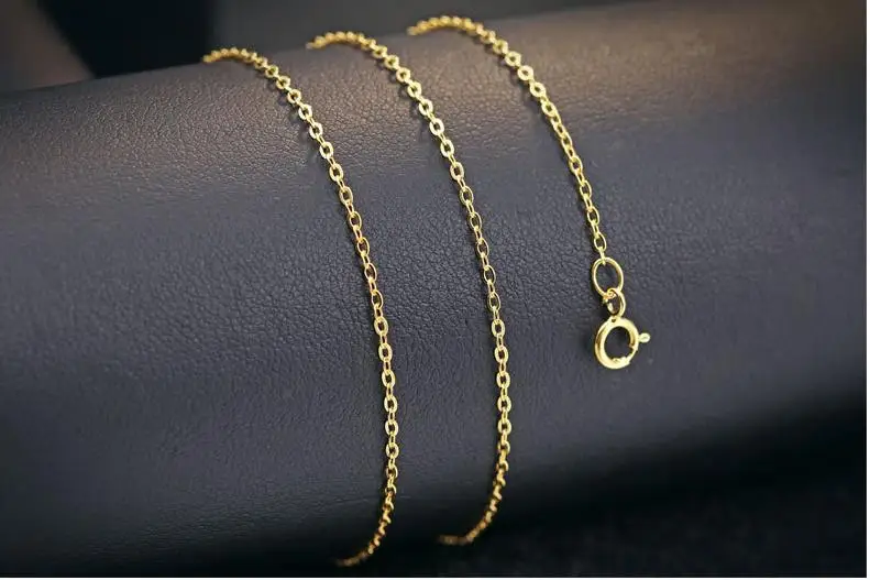 cross gold plated chain