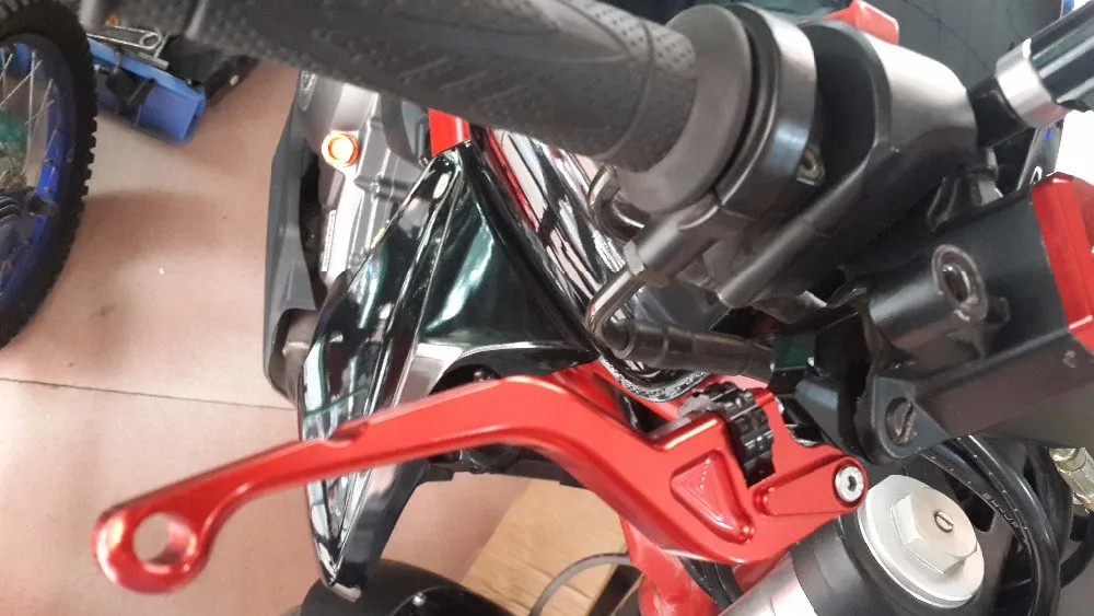 BJMOTO колеса большого пальца ролик Настройщик тормоза тормоз мотоцикла Рычаги сцепления для HONDA FORZA 300CC X-ADV 750 2017