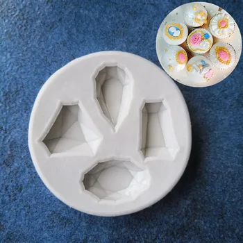 

DIY Cake Mold Crystal Diamond Gem Fondant Silicone Mold Chocolate Cake Cake Baking Decoration Tool A792