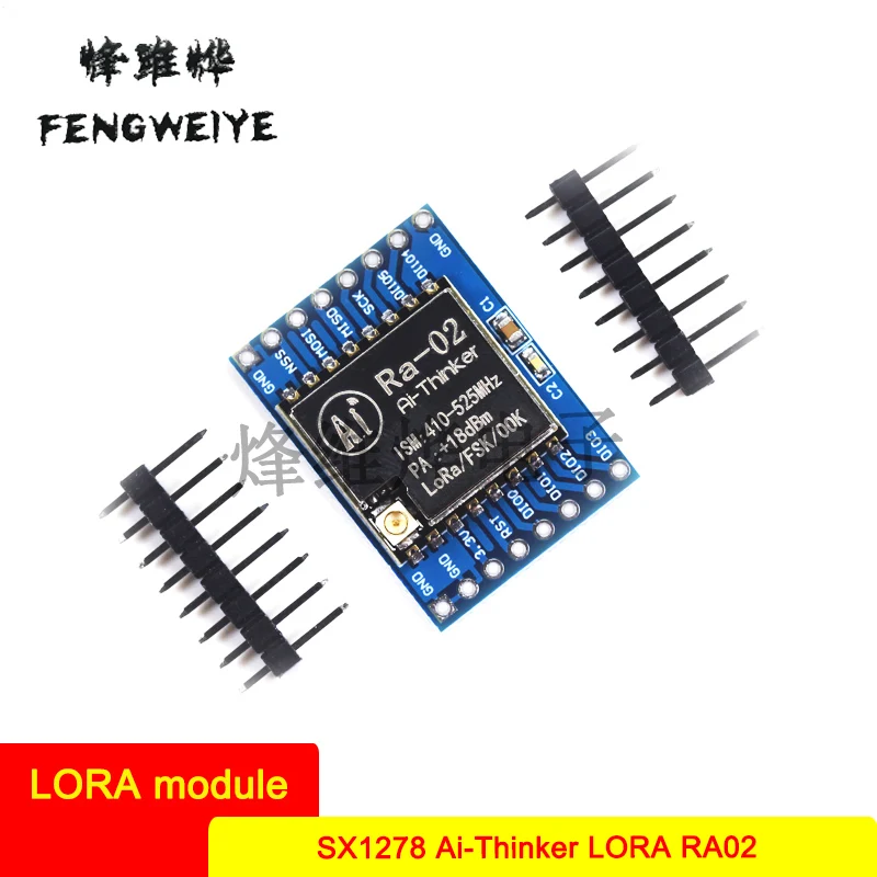 

With low plate SX1278 LORA module ANSCO LORA RA02 LORA