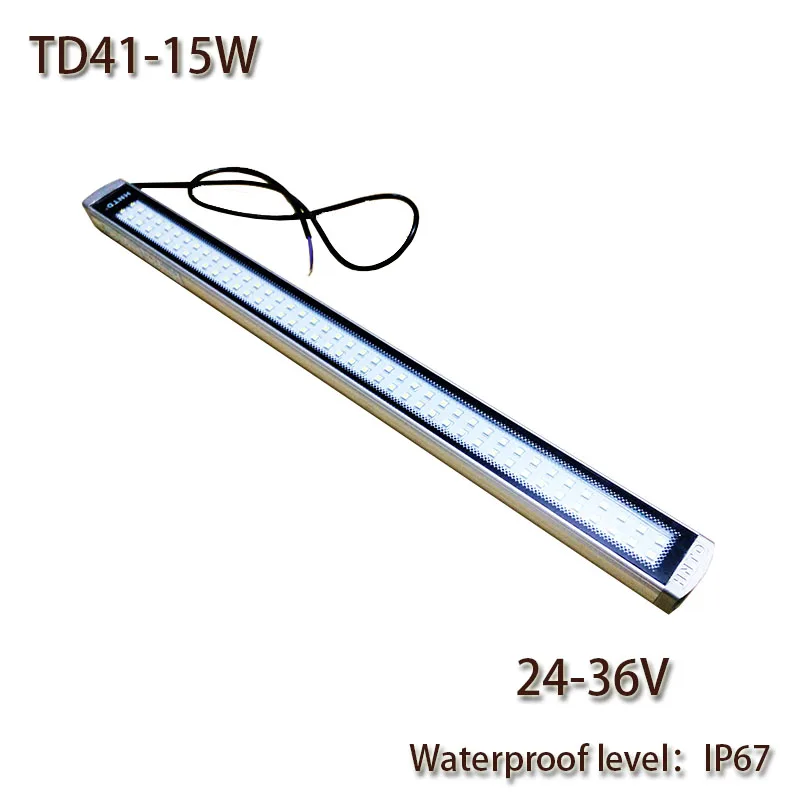 

HNTD 15W DC 24V LED Work Light Explosion-proof Waterproof IP67 TD41 Led Panel Light CNC Machine Tools lighting Free shipping