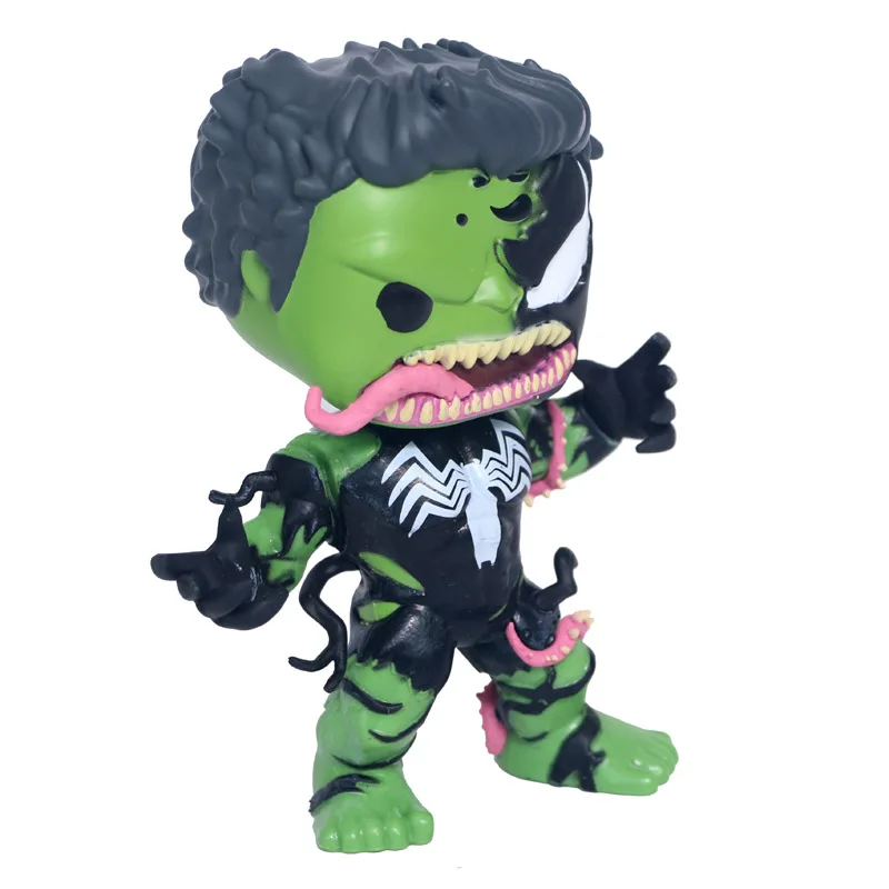 Мстители экшн Funko Pop Venom Капитан Америка фигурка железного человека Халк Carnage